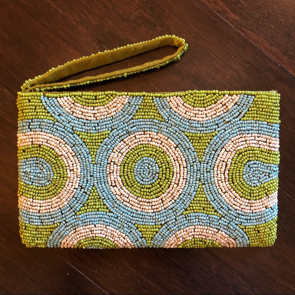 🌸 3 for $30 Beaded Wristlet